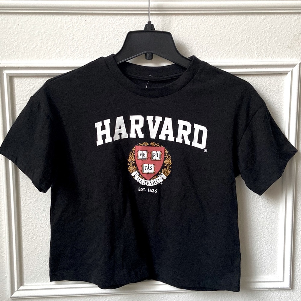 HARVARD CROP T-SHIRT